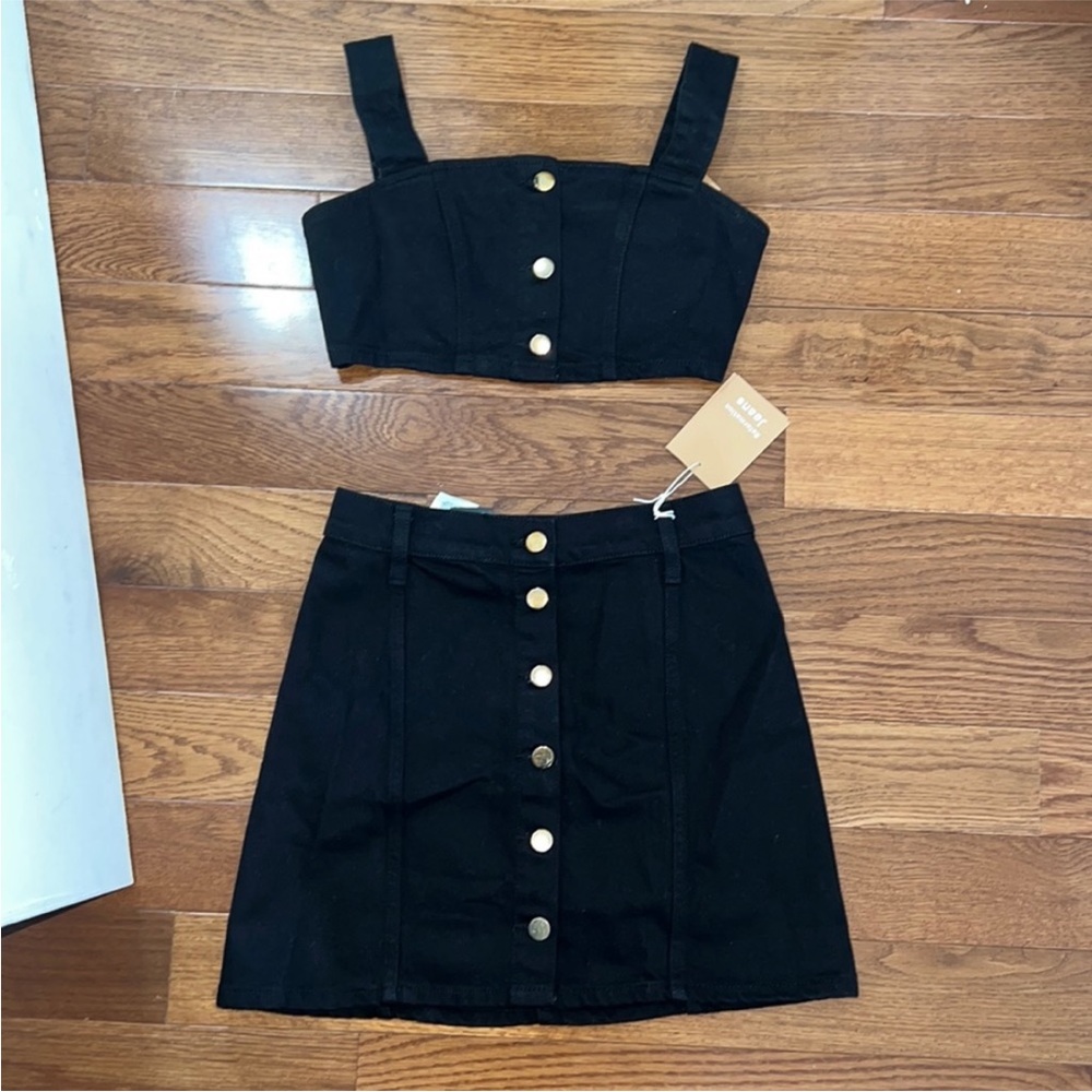 Reformation Chrissy Denim Two Piece- with tags - Picture 7 of 7